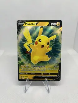 Pikachu V Holofoil SWSH: Sword & Shield Promo Cards SWSH198 NM Pokemon TCG - Image 1