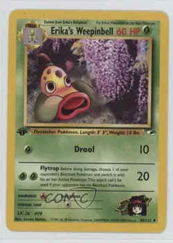 Erika's Weepinbell 1st Ed. Pokemon Gym Heroes #48 2000 - Image 1