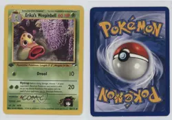 Erika's Weepinbell 1st Ed. Pokemon Gym Heroes #48 2000 - Image 3