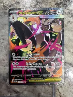 Pokemon TCG Mega Lopunny EX 128/094 SIR Phantasmal Flames Near Mint English - Image 1