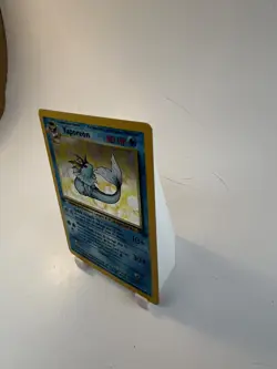 1st Edition Jungle Vaporeon Holo 12/64 Pokemon Card WOTC Vintage - Image 2