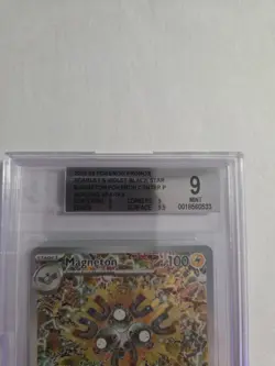 Magneton #159 Black Star Pokemon Center Promo BGS Mint 9 - Image 2
