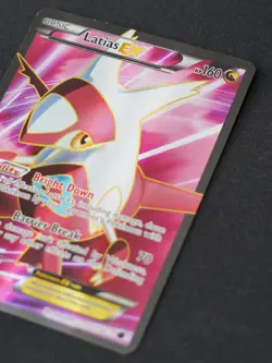 Latias EX 112/116 Plasma Freeze Holo Full Art MP Pokemon Card - Image 3