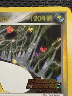 Pokemon TCG Dark Ampharos EX Team Rocket Returns 2/109 Reverse Holo Stamped Rare - Image 3