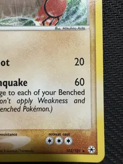 Pokemon TCG Groudon EX Hidden Legends Holo Secret Very Rare 102/101 - Image 4