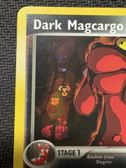Pokemon TCG Dark Magcargo EX Team Rocket Returns 38/109 Reverse Holo Stamped - Image 2