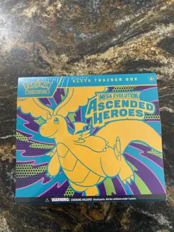 Pokemon Mega Evolution Ascended Heroes ETB New Unopened Factory Sealed - Image 1