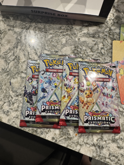 Sam’s Club Pokemon Prismatic Evolutions Surprise Box & Booster Bundle New Sealed - Image 5