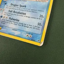 Damaged HP Reverse Holo Gyarados 8/107 Stamped EX Deoxys Nintendo Pokemon Card - Image 3