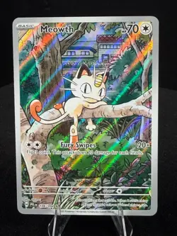 2025 Pokemon - MEOWTH #106 - IR - Set: Phantasmal Flames - (106/094) - Image 1