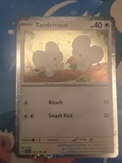 Pokemon TCG Tandemaus Pokemon Promos 167/193 Holo Promo Cosmos Holo Rare Promo - Image 1