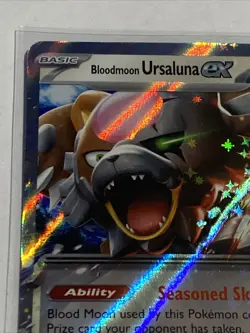 1x Bloodmoon Ursaluna ex (#141/167) - Holofoi NM Eng Pokemon - Prize Pack Series - Image 4