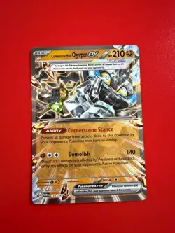 2024 Pokemon SV Twilight Masquerade TWM EN Cornerstone Mask Ogerpon ex #112/167 - Image 1