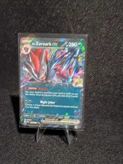 N's Zoroark Ex Holo SV:09 Journey Together Double Rare 098/159 Pokemon TCG LP - Image 3