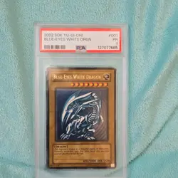 Konami Blue-Eyes White Dragon SDK-001 Ultra Rare PSA 3000 ATK 2500 DEF - Image 1
