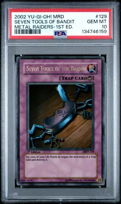 Seven Tools Of The Bandit MRD-129 1st Edition Ultra Rare Yugioh PSA 10 *159 - Image 1