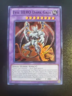 Evil HERO Dark Gaia LCGX-EN069 Unlimited Super Rare LP Yu-Gi-Oh! DNA GAMES - Image 1