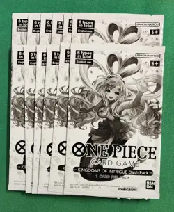 One Piece Kingdoms Of Intrigue Dash Pack Sealed Promo X 13 with Free Shipping - Image 1