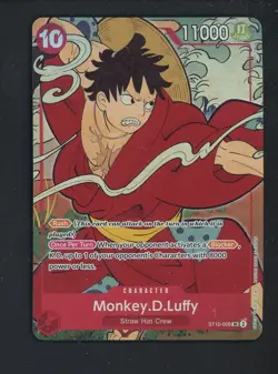 #4 2024 One Piece English Version 1st Anniversary Set #006 Monkey D. Luffy - Image 1