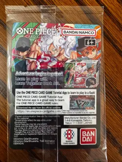*SEALED* One Piece CCG Monkey.D.Luffy US Voyage College Basketball Promo Card 🏀 - Image 2