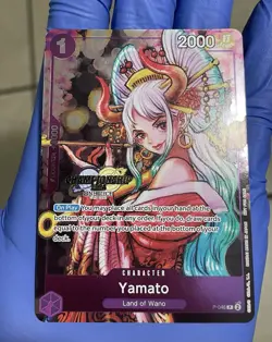 Yamato Championship 2024 Event Pack P-046 PR Promo Card One Piece Tcg Luffy - Image 1