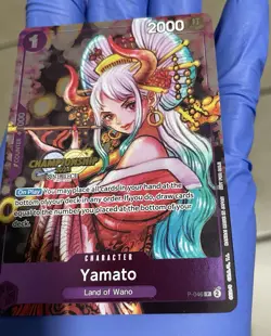 Yamato Championship 2024 Event Pack P-046 PR Promo Card One Piece Tcg Luffy - Image 5