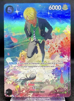 2025 One Piece Royal Blood - Sanji Alternative Art SP ST14-003 NM - Image 1