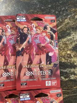 One Piece HEROINES EDITION EB03 Booster Pack Sleeved Factory Sealed X10 - Image 2