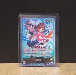 One Piece TCG Koala OP12-081 Alt Alternate Art Leader English - Image 1