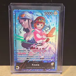 One Piece TCG Koala OP12-081 Alt Alternate Art Leader English - Image 2