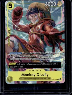 2024 One Piece 500 Years in the Future Monkey.D.Luffy Super Rare #OP07-109 - Image 1