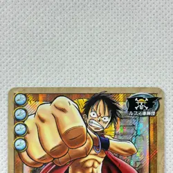 One Piece Cardgame EX Grand Battle 3! Pack Holo G3-C01 Luffy Bandai 2003 Japan - Image 3