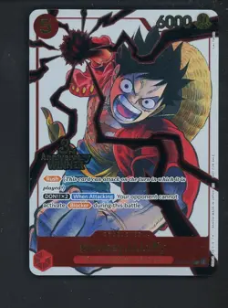 #3 2025 One Piece EN 3rd Anniversary 3 Brothers Pack Winner Monkey D. Luffy - Image 1