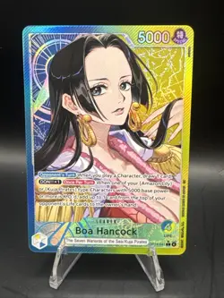 Boa Hancock (Alternate Art) Leader The Azure Sea's Seven OP14-041 NM One Piece - Image 1