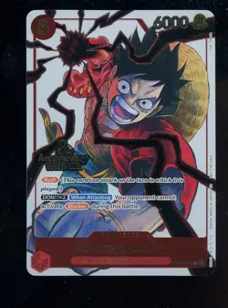#2 2025 One Piece EN 3rd Anniversary 3 Brothers Pack Winner Monkey D. Luffy - Image 1