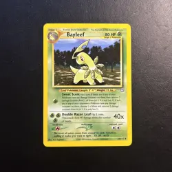 Bayleef 29/111 Neo Genesis Pokemon Card Regular Uncommon Lightly Played LP - Image 1