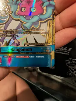 Digimon Card Game Sangomon BT21-031 Common NM - Image 3