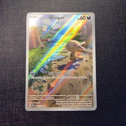 Paldean Wooper 102/094 Illustration Rare English Pokemon Card Phantasmal Flames - Image 1