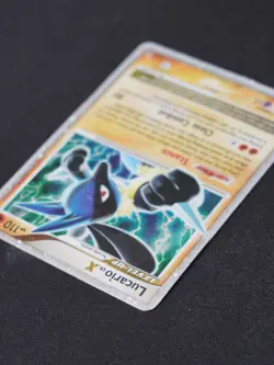 Lucario LV.X DP12 Diamond and Pearl Holo HP/DMG Pokemon Card - Image 5