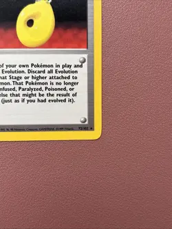 Pokemon TCG Devolution Spray Trainer Base Set 72/102 Regular Card WOTC 1999 LP - Image 2