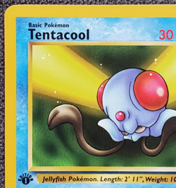 1st Edition Tentacool - Fossil - #56/62 - Vintage Pokemon Card 1999 WOTC - Image 2