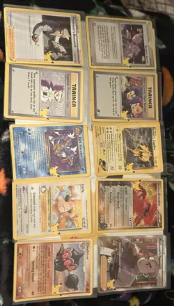Pokemon TCG Celebrations Holo Lot 10 Cards Rocket's Zapdos Groudon Team Rocket - Image 1