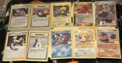 Pokemon TCG Celebrations Holo Lot 10 Cards Rocket's Zapdos Groudon Team Rocket - Image 3
