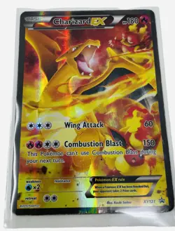 Pokemon Card Charizard EX XY121 FULL ART Promos - Image 1