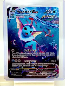 Vaporeon VMAX SWSH182 SWSH: Sword & Shield Promo Cards Holo - Image 1