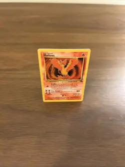 Moltres Vintage Pokemon TCG Card 27/62 Fossil Non-Holo Rare - Image 4