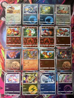 Pokemon 16 Card Lot Charmander Charmeleon HOLO Rare Hits Only F73 - Image 1