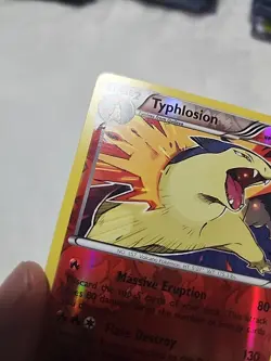 Pokemon Typhlosion Breakthrough Holo Rare Reverse Holo Card 20/162 Near Mint - Image 2