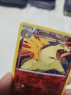 Pokemon Typhlosion Breakthrough Holo Rare Reverse Holo Card 20/162 Near Mint - Image 3