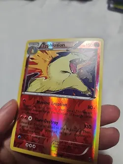 Pokemon Typhlosion Breakthrough Holo Rare Reverse Holo Card 20/162 Near Mint - Image 5